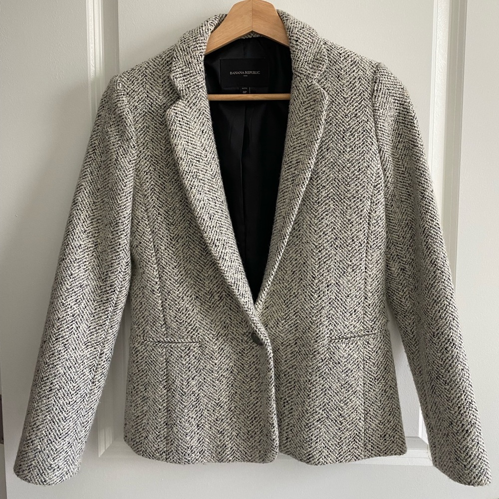 Banana republic Wool blazer slim fit